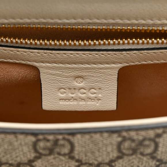 Gucci Gg Supreme Calfskin Small Padlock #231489G15B - Picture 6 of 14